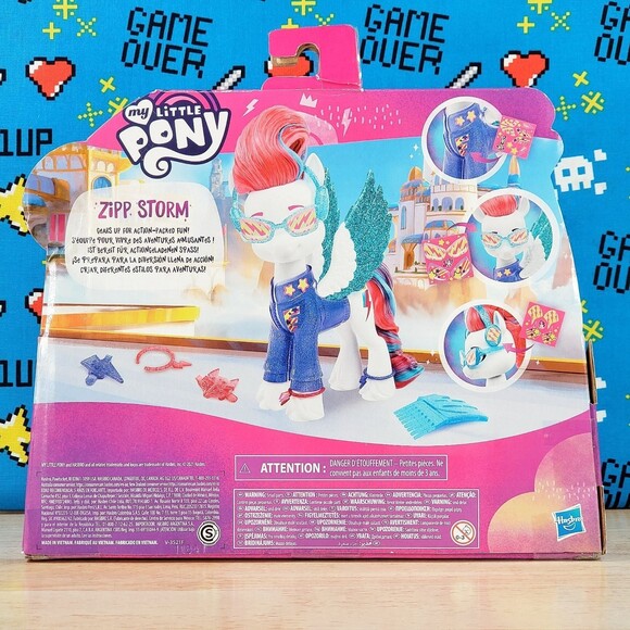 Hasbro My Little Pony Zipp Storm 6" Sparkle Adventures Collectible NIB - Picture 4 of 12